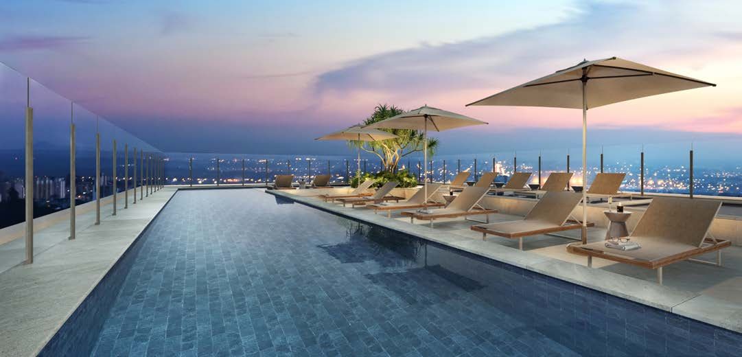 Piscina com raia — 40º pavimento