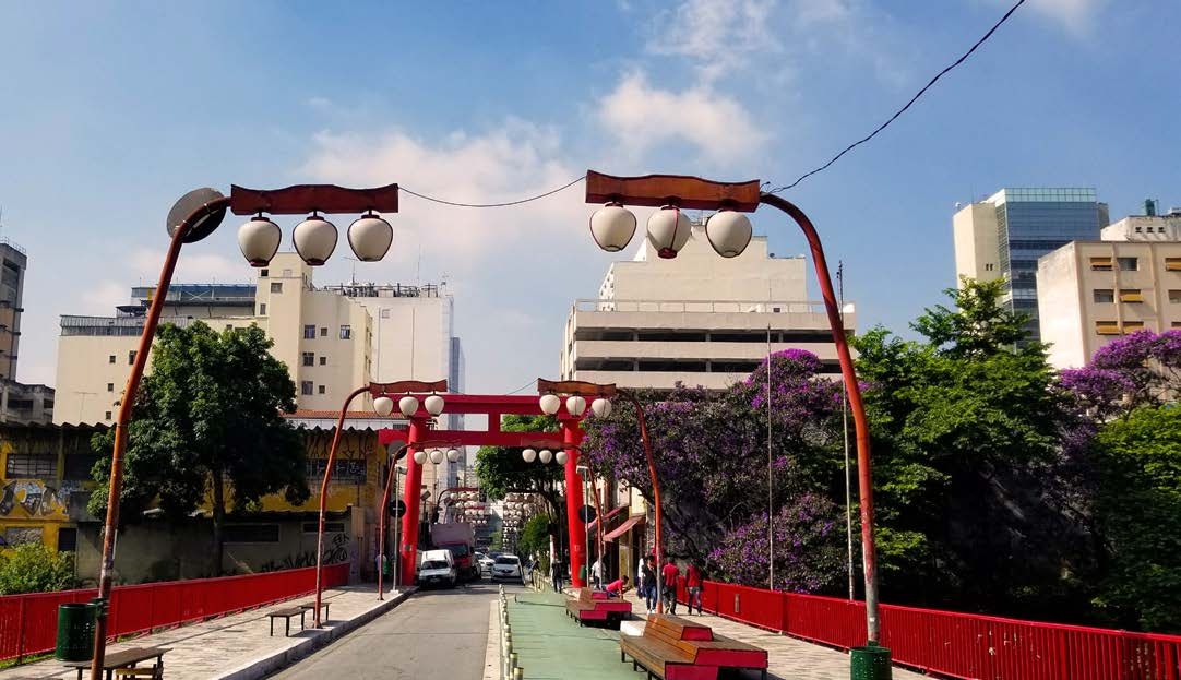 Portal Torii — Rua Galvão Bueno, Liberdade